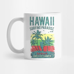 Hawaii Surfing Paradise Mug